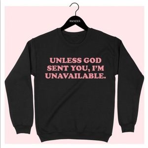 Unavailable sweatshirt